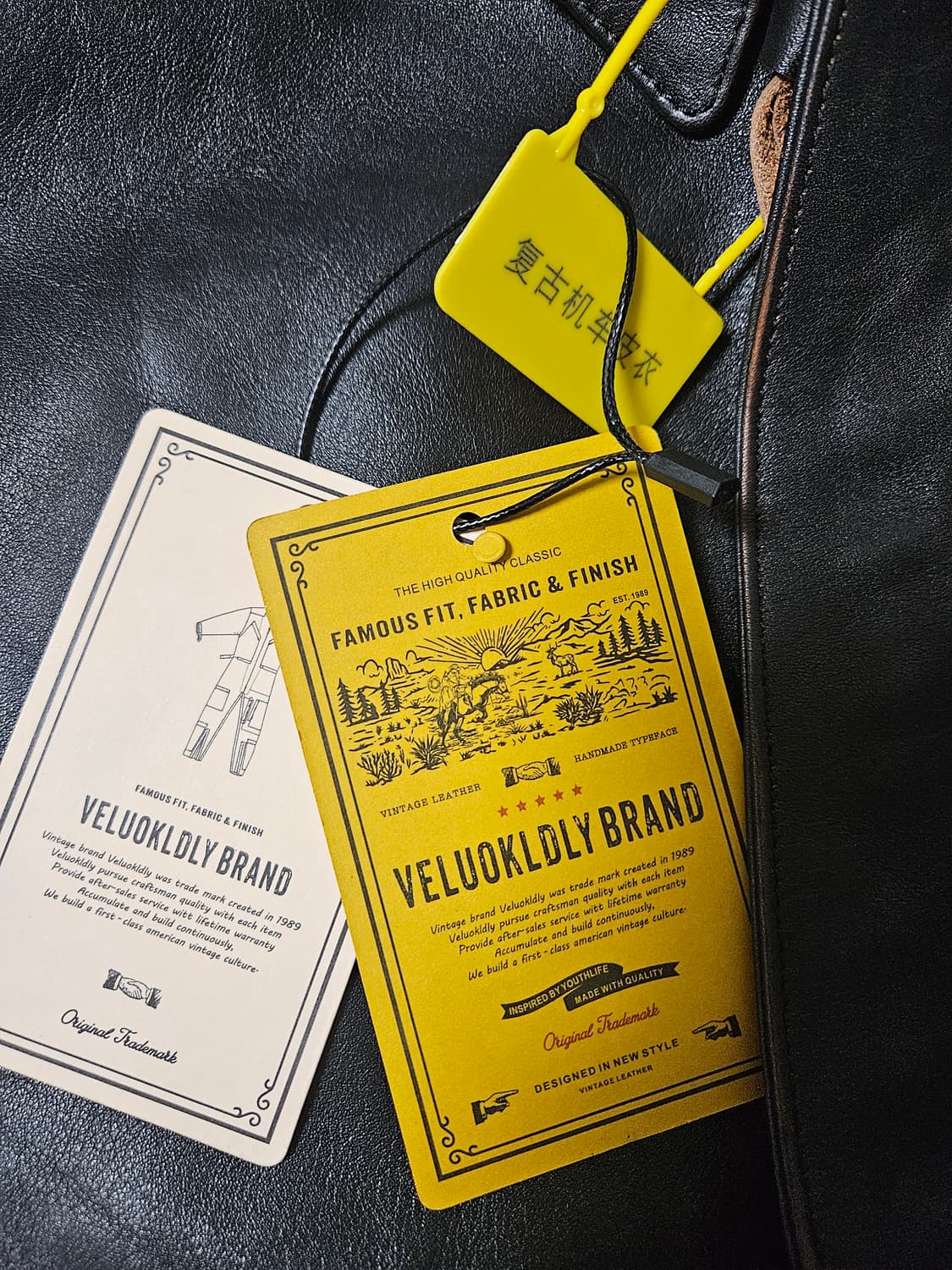 Veluokldly 말가죽 A2 자켓 V.hilts 상품이미지3