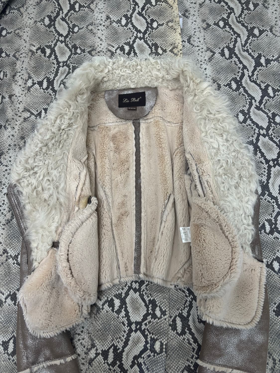 00’s Metal Fur Trimming Side Zip Short J 상품이미지6