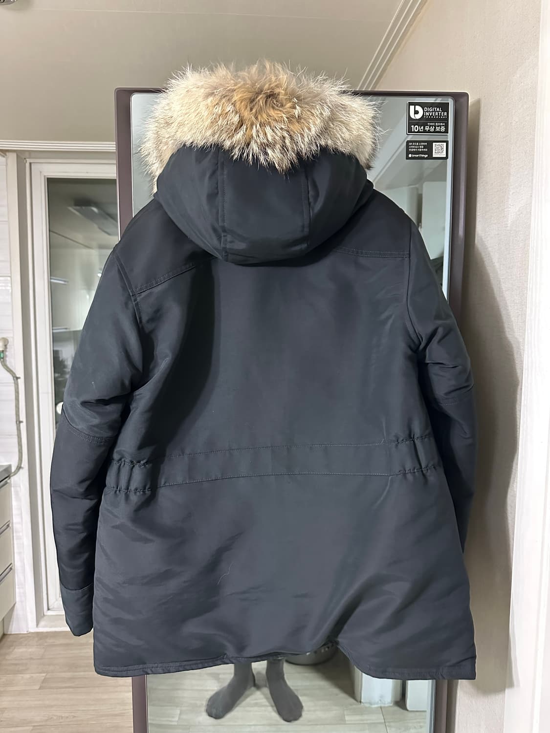 콜림보 테리피크 다운파카 블랙 (L) 상품이미지6