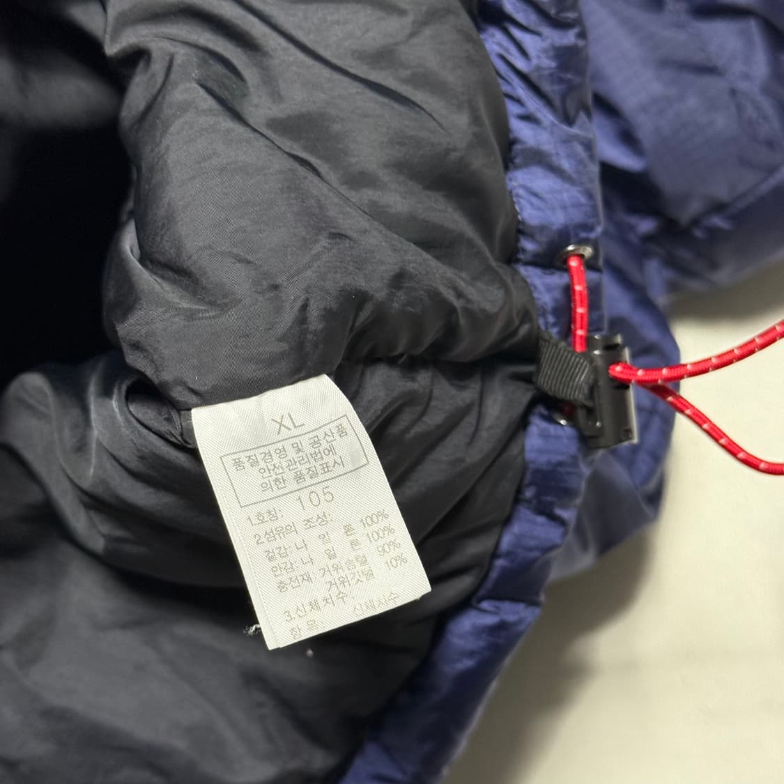 105 노스페이스 윈드스토퍼 써밋시리즈 700 구스다운 패딩 상품이미지5