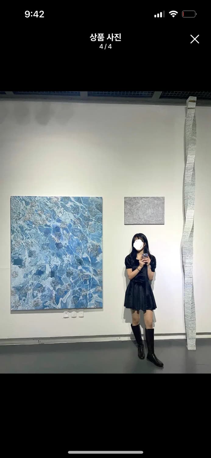 벨벳 반팔원피스 상품이미지4
