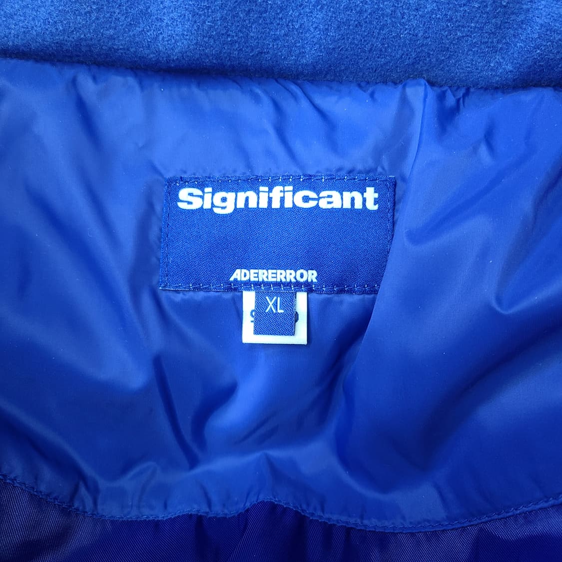 아더에러 시그니피컨트 TRS 태그 푸퍼 자켓 Z-블루 XL  상품이미지7