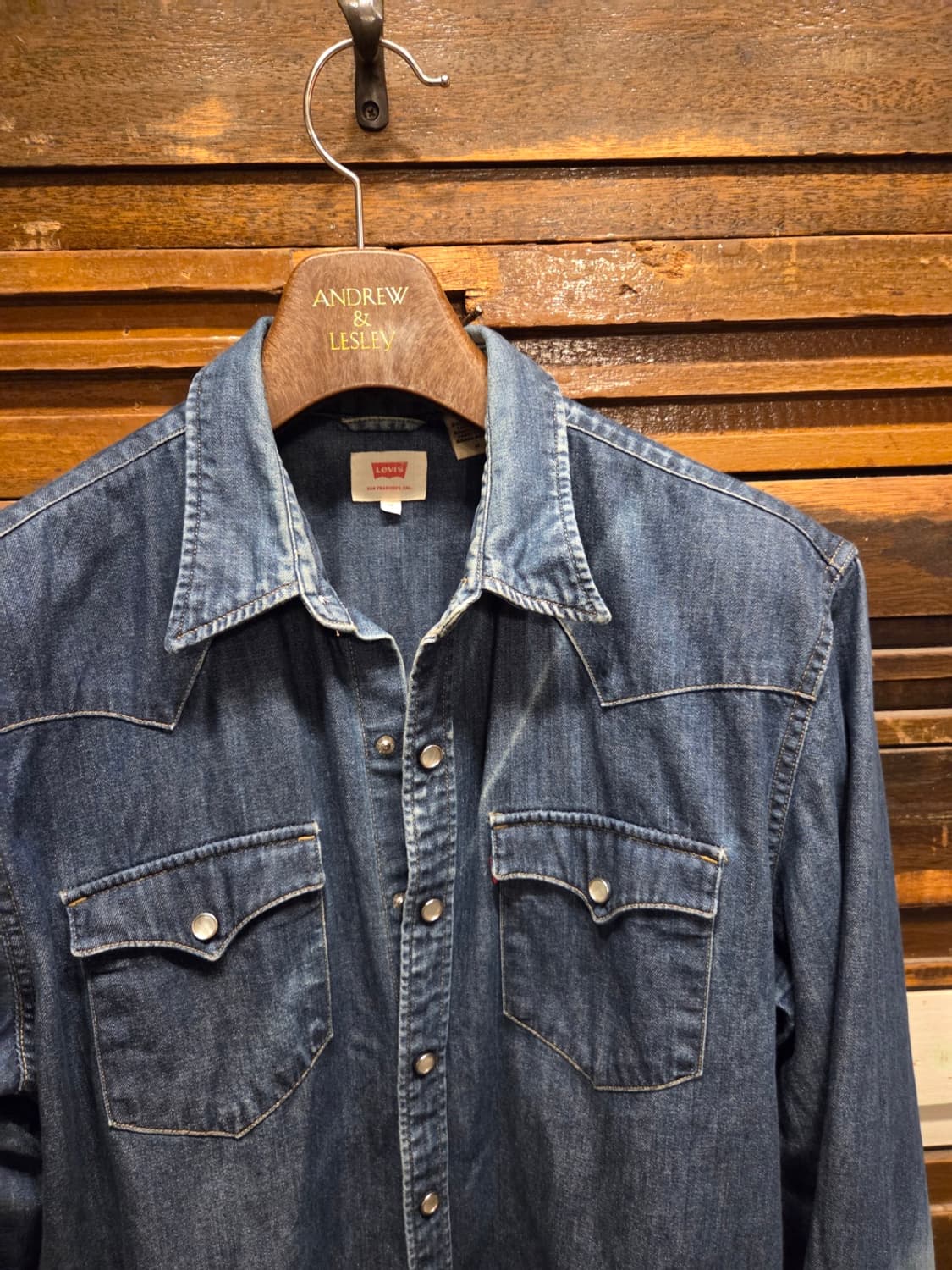 리바이스 데님셔츠 상품이미지2