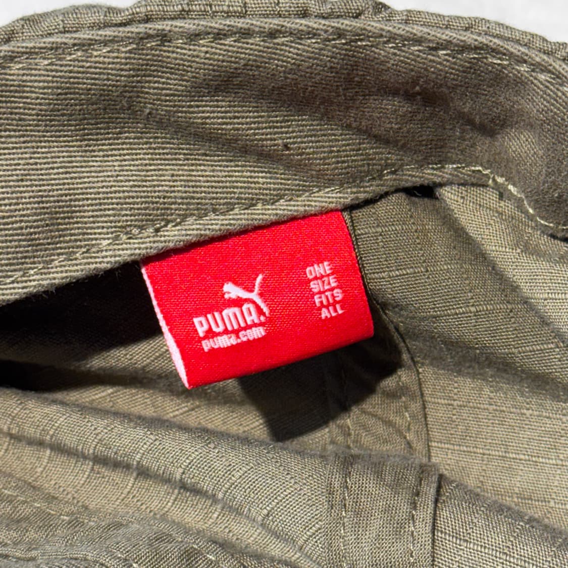 Puma 푸마 립스탑 밀리터리 볼캡 (OS) 카키 상품이미지9