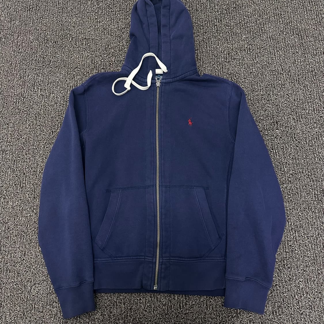 POLO 폴로 랄프로렌 기모 후드집업 네이비 M 상품이미지1