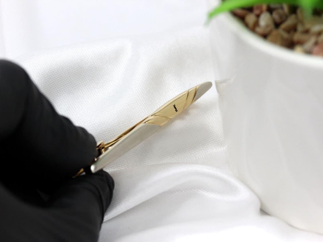 입생로랑 A-등급 5.4cm 남자 명품 넥타이핀 상품이미지4