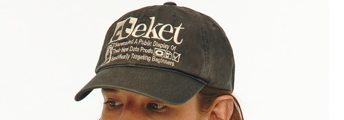 테켓 차콜컬러 볼캡 (남여공용) 상품이미지4