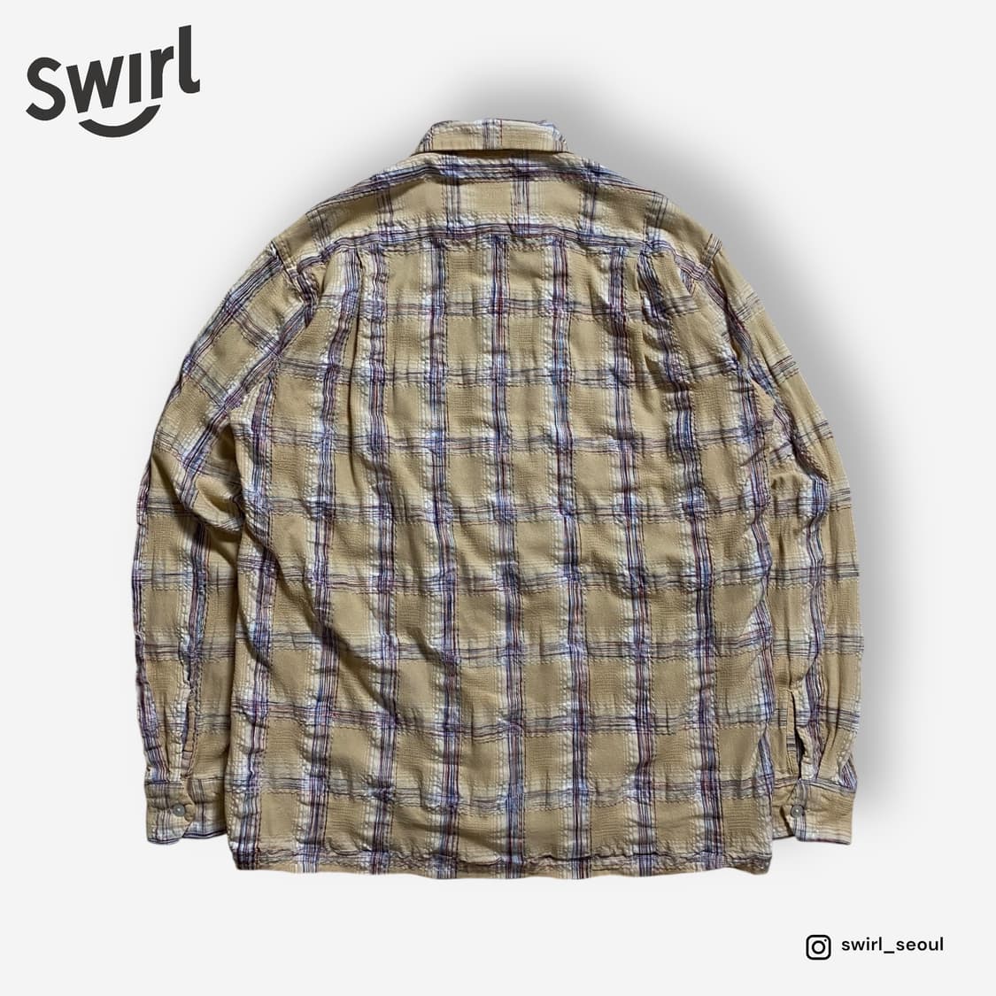 🌊Sugar cane slub shirts 상품이미지2