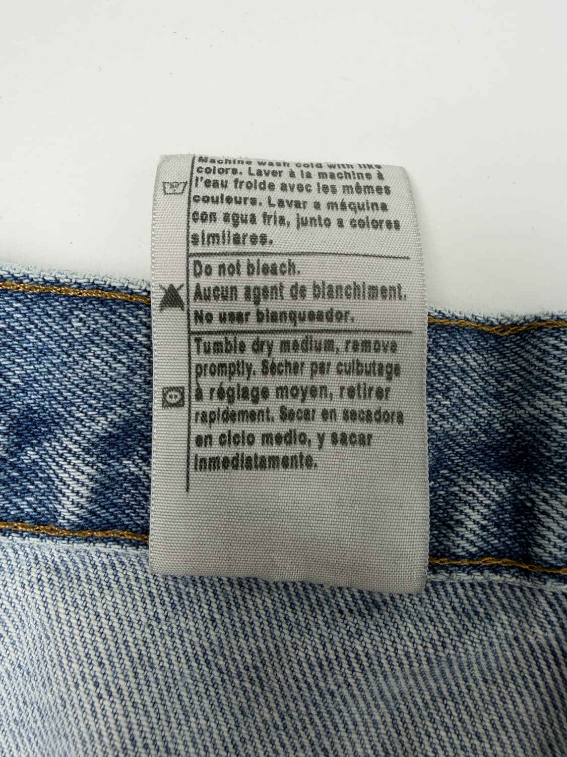 00s Carhartt Double Knee Work Denim 상품이미지4
