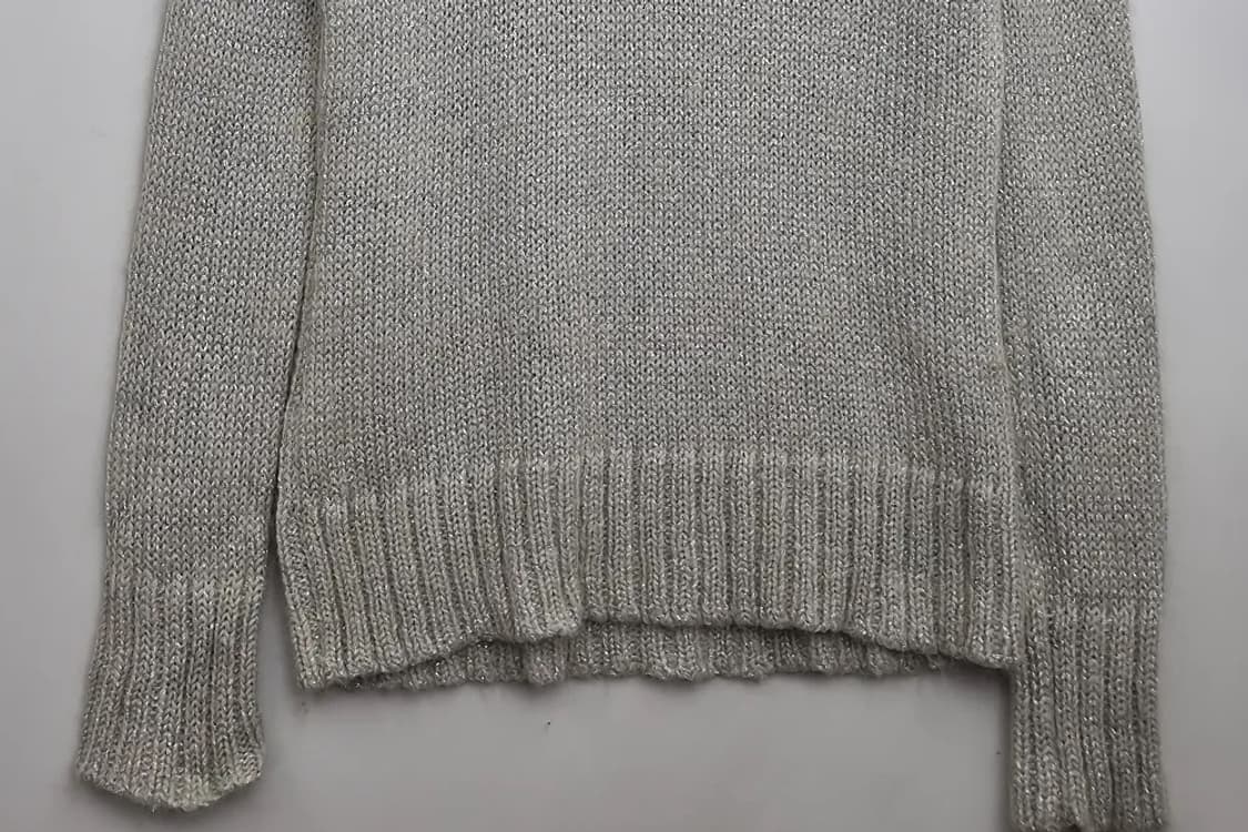 ROPE 로페 실버 터틀넥 니트  상품이미지4
