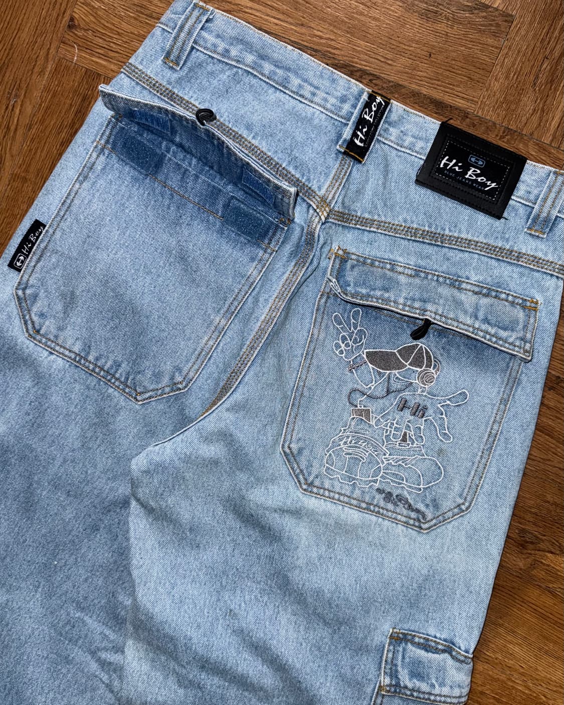 올드스쿨 데님 카고 상품이미지7