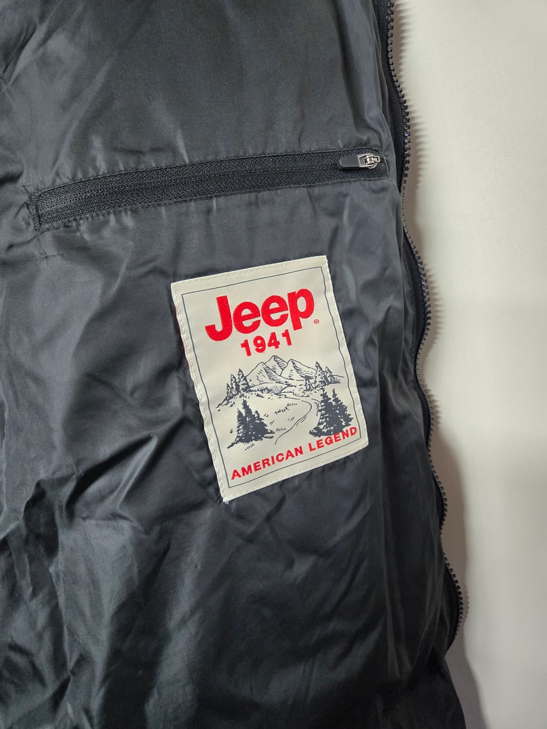 Jeep 지프 블랙 패딩 점퍼 L100 상품이미지5