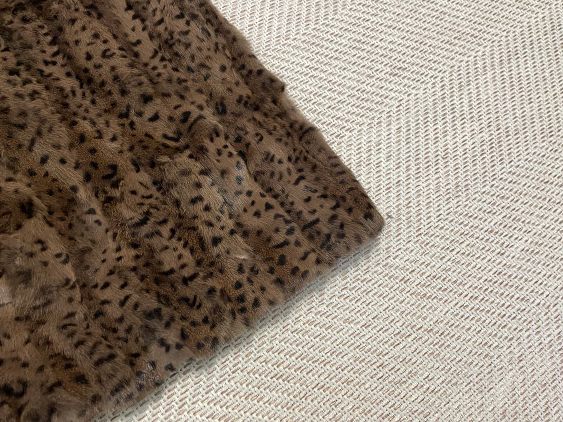 빈티지 퍼 베스트  상품이미지5