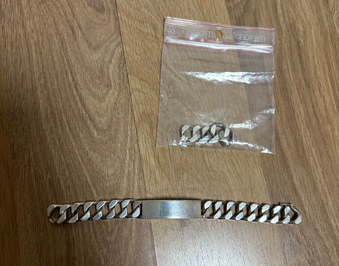 빈티지 50S 실버800 브레이슬릿 상품이미지1