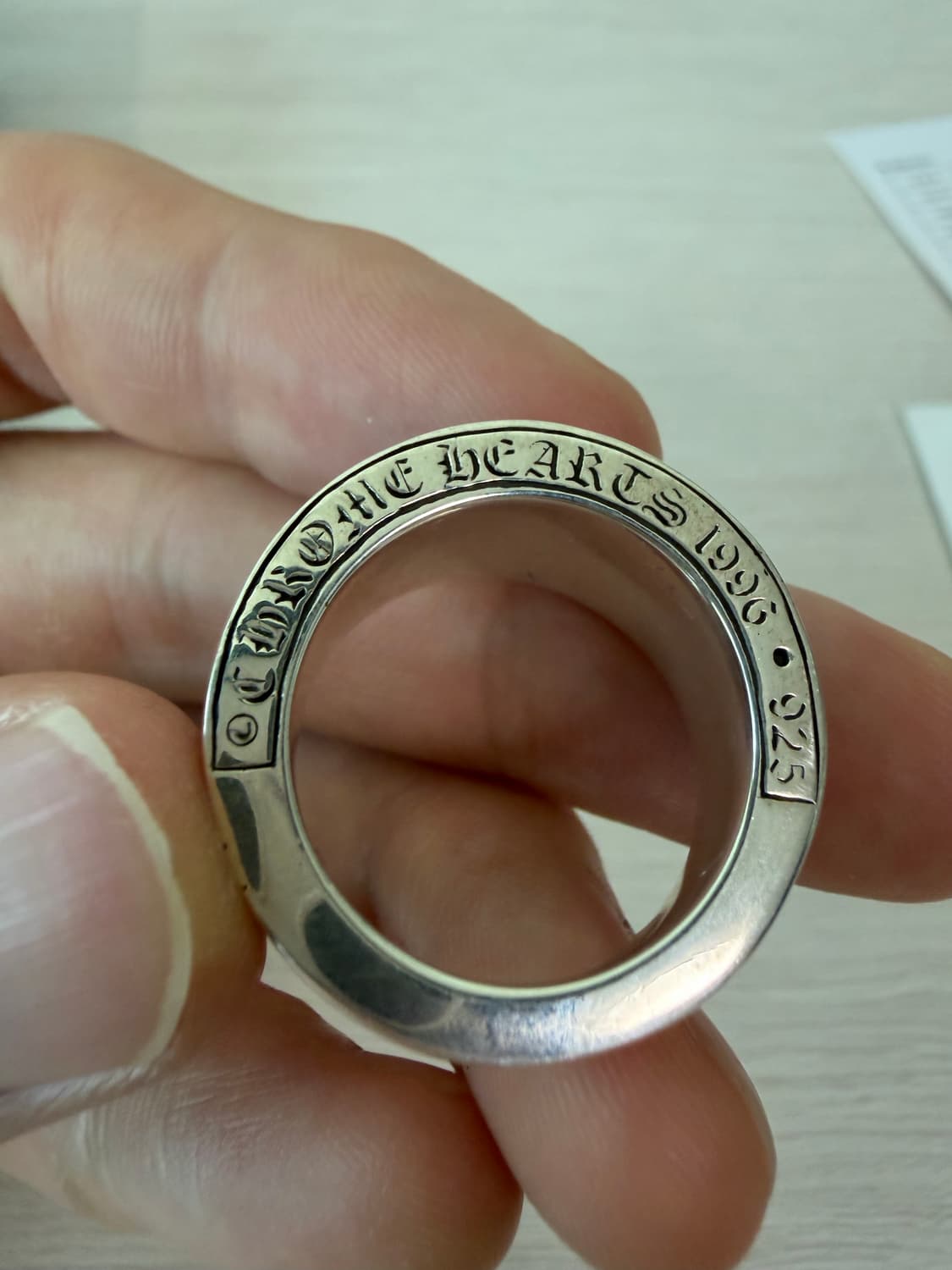 [19호] 크롬하츠 CH플러스V밴드링 상품이미지6