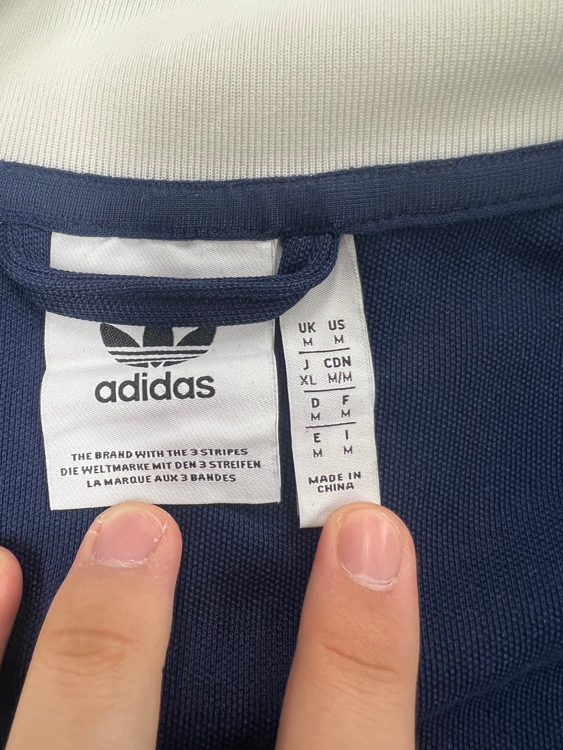 아디다스 져지 (블루),(m size) 상품이미지2