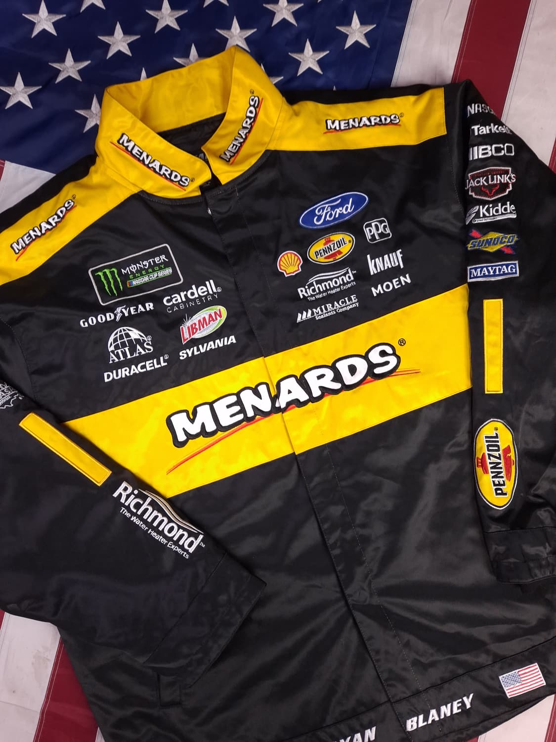 새제품급 팀 펜스키 Team Penske  오피셜 레이싱 자켓 상품이미지2