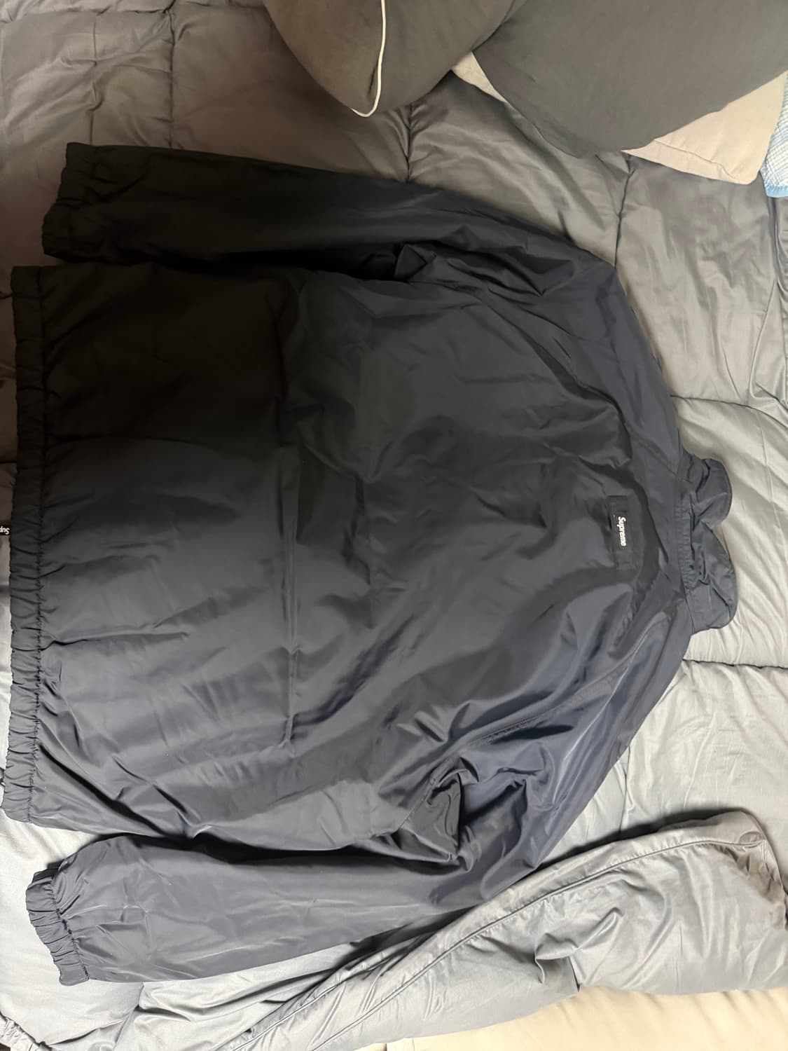 슈프림 폴라텍 리버시블 트랙 재킷 블랙 - 25FW 상품이미지4