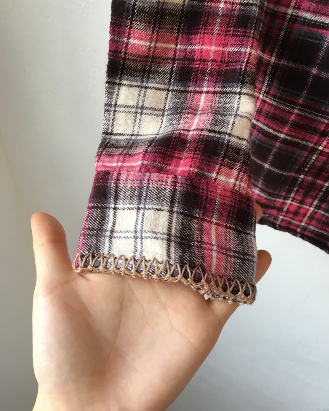 semantic design Stitch point check patte 상품이미지5