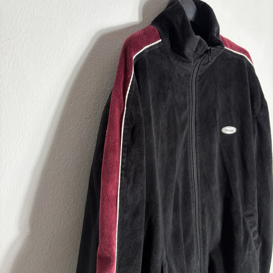 MSCHF 미스치프 벨루어  벨벳 트랙 자켓 블랙(Free) 상품이미지3