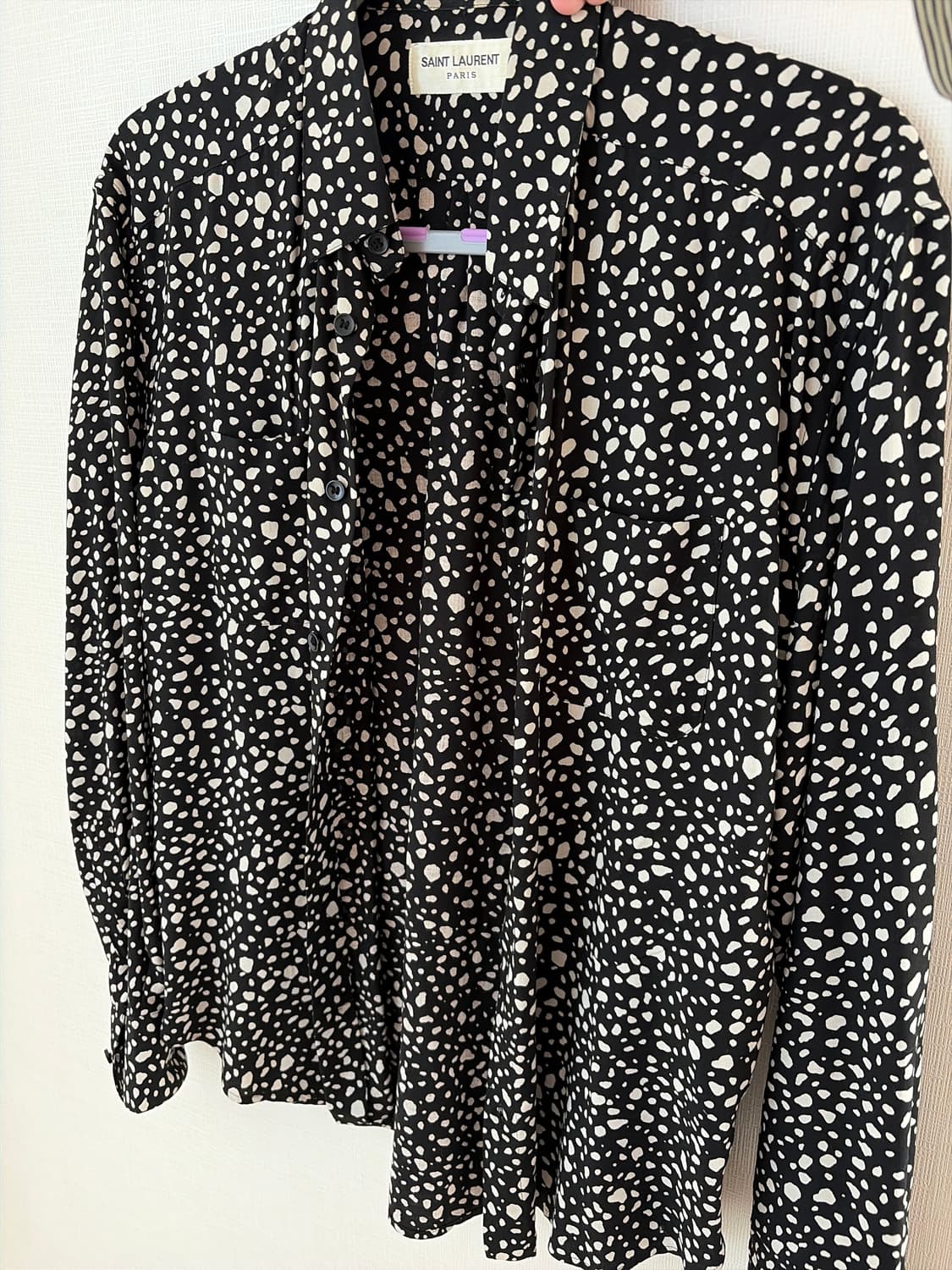 (39/100) 생로랑 베이비캣 셔츠 상품이미지1