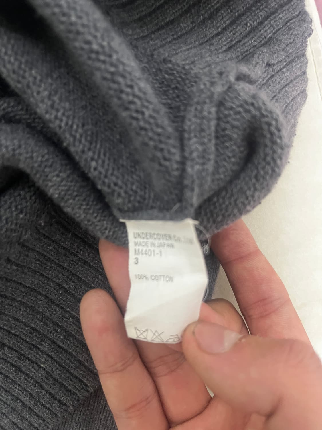 언더커버 U로고 스웻 상품이미지3
