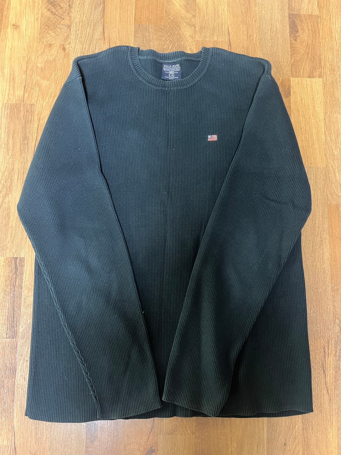 폴로 니트(다크 그린) M 상품이미지1