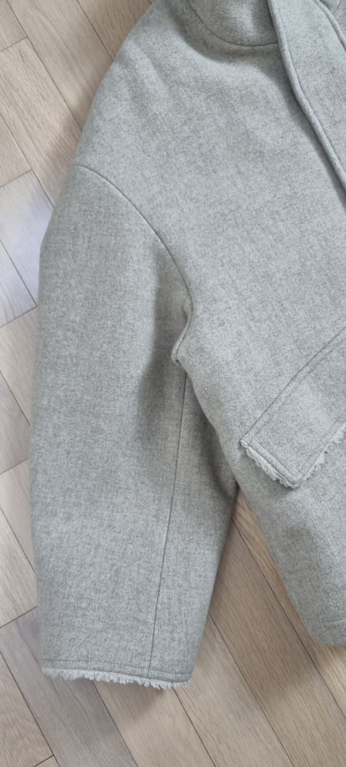 르아브 오버사이즈 벌룬 울 하프코트 M _ 남성 상품이미지4