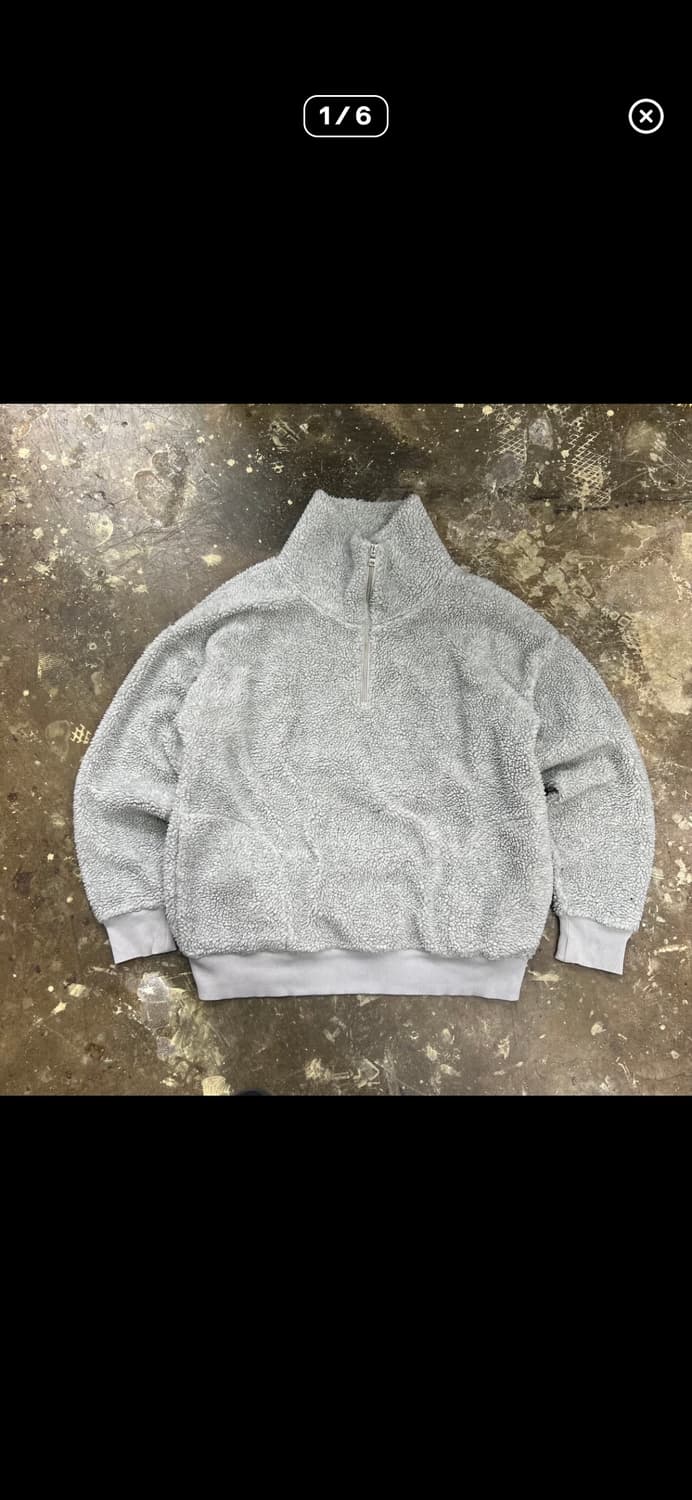 폴로랄프로렌 뽀글이 하프집 후리스 점퍼 m 상품이미지1