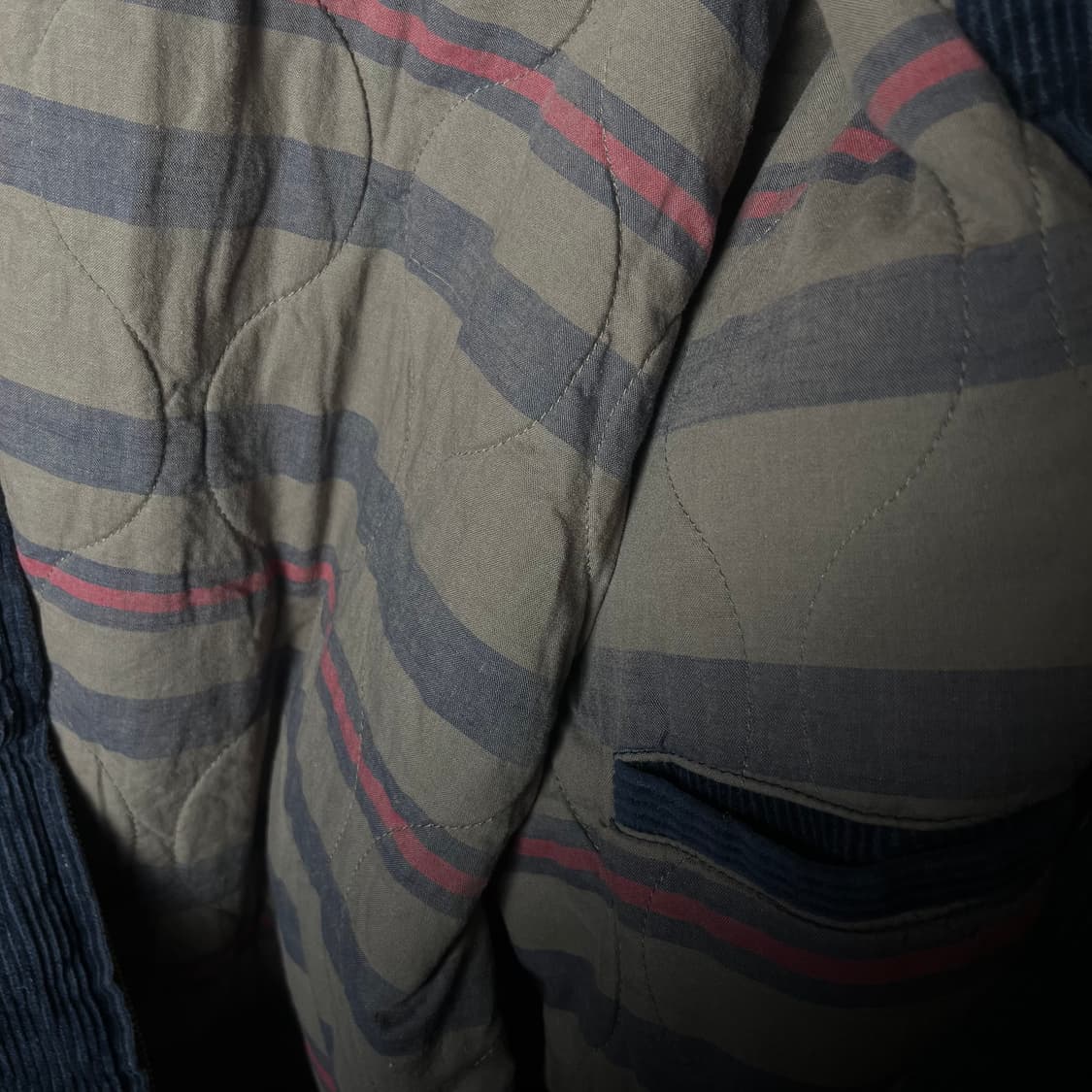 [JPN] 빈티지 U.S college 코듀로이 쉐르파 자켓 상품이미지4