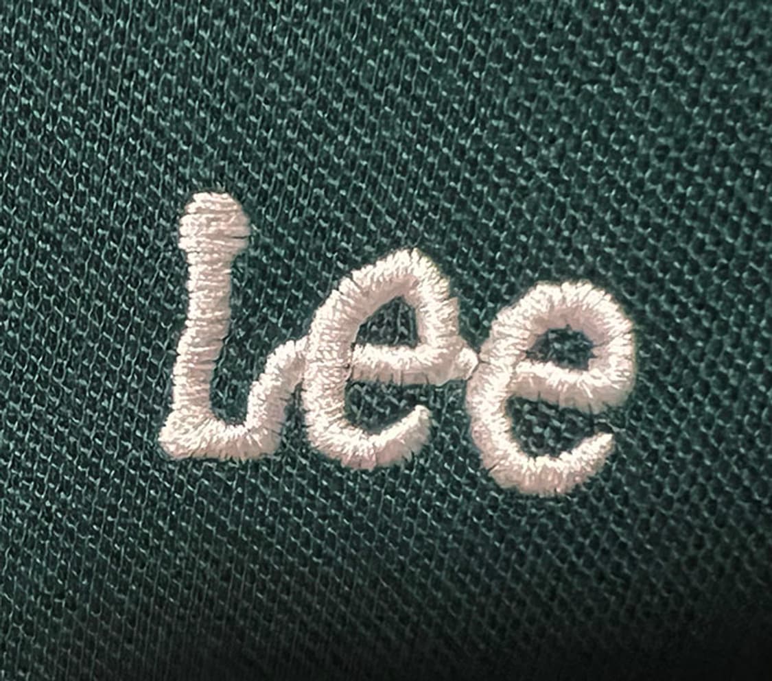 LEE 리 스몰로고 피케 카라넥 반팔티셔츠 새상품 루즈핏 XL 105 상품이미지3
