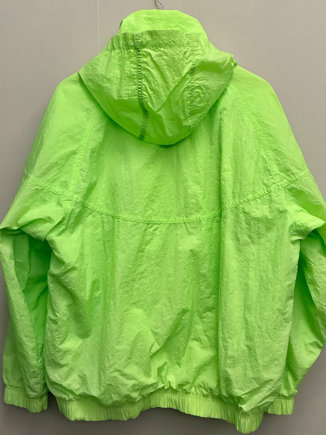 (XL)나이키 헤리티지 윈드러너 아노락 하프집업 바람막이자켓 형광 상품이미지8