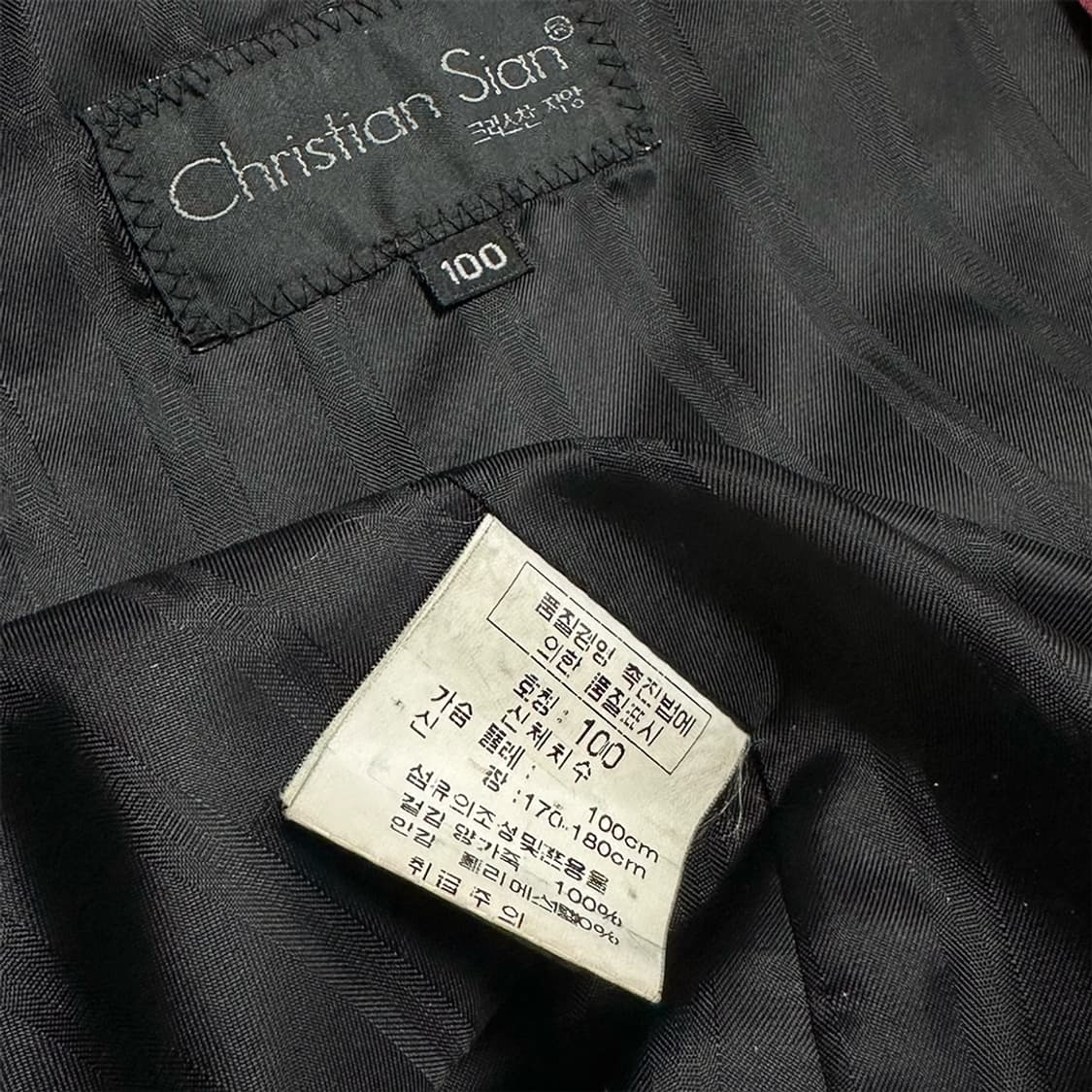 크리스찬지앙 양가죽 블레이져 상품이미지3