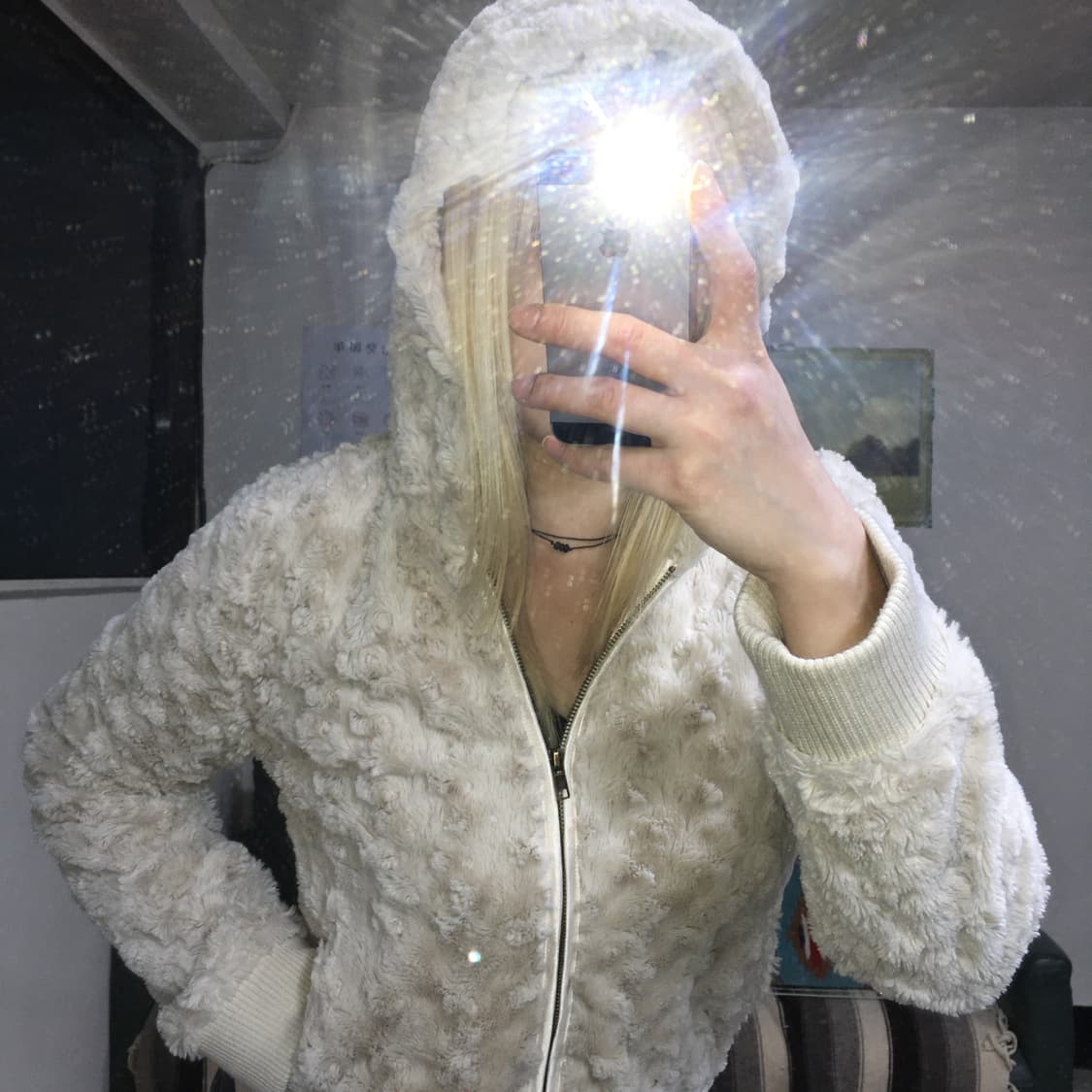 투티/0294 FOREST HEART JPN빈티지 털 집업 플리스 러블리 상품이미지2