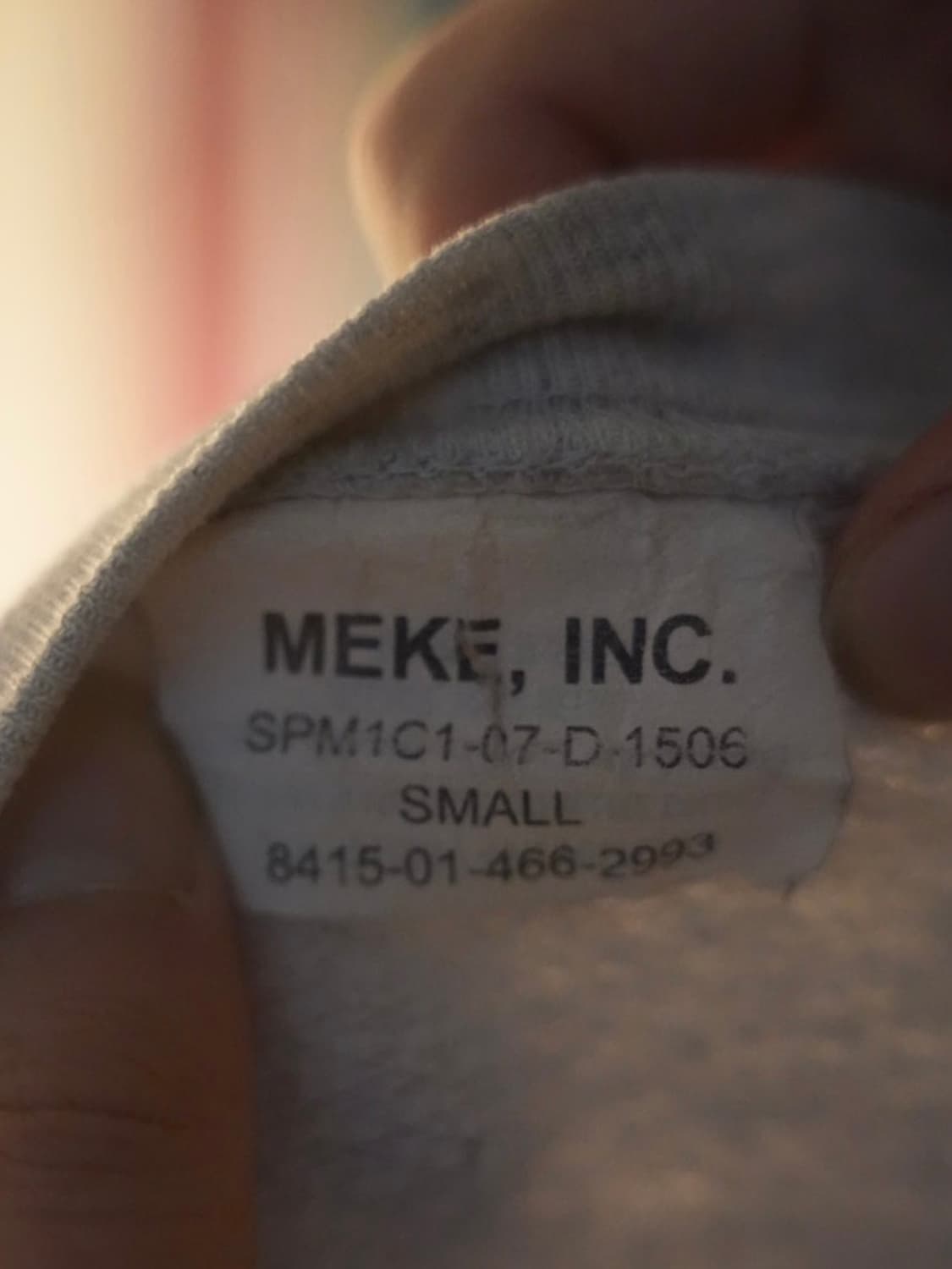 US ARMY sweat (S) 상품이미지3