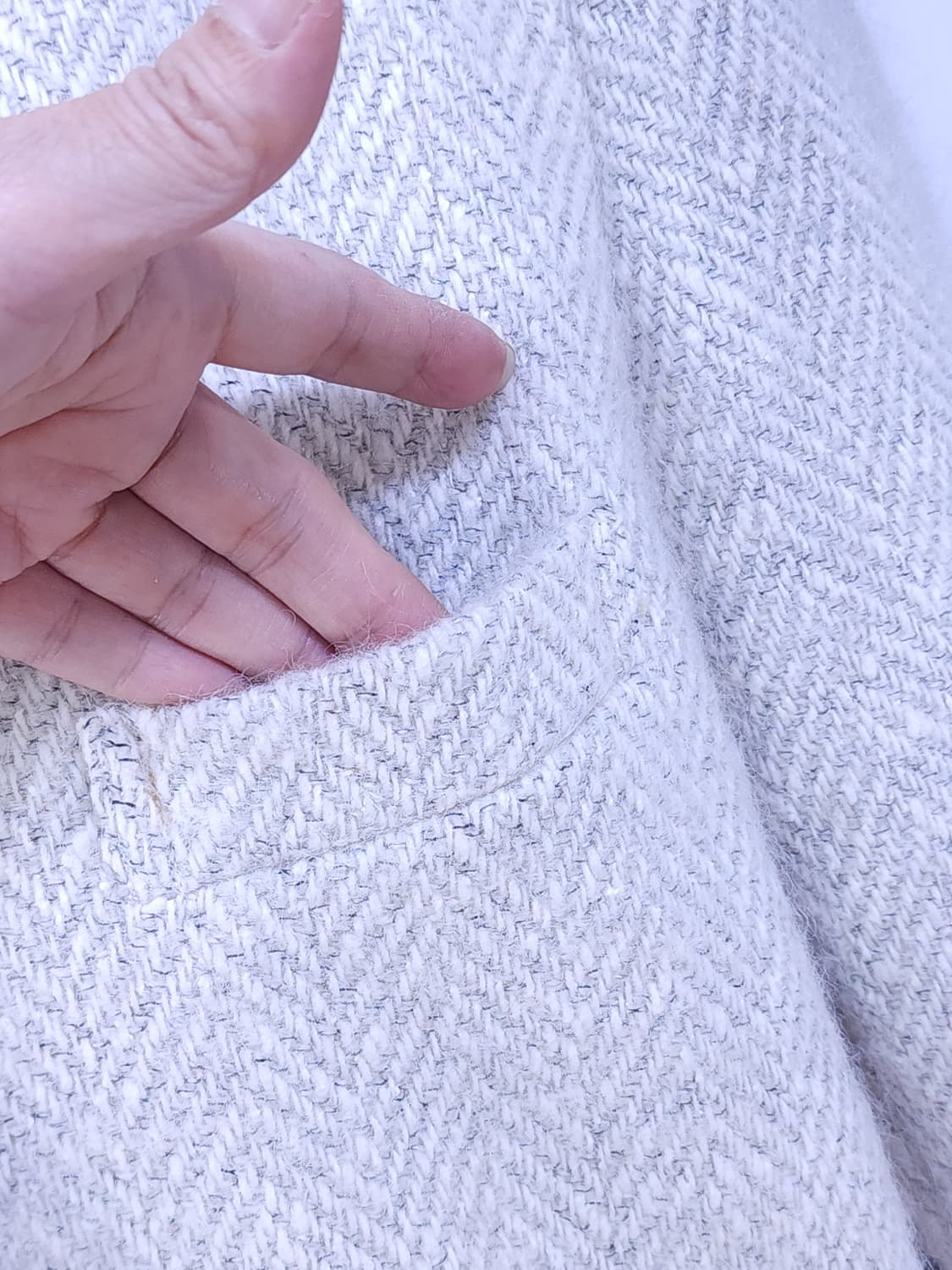 헤링본 울코트 상품이미지7