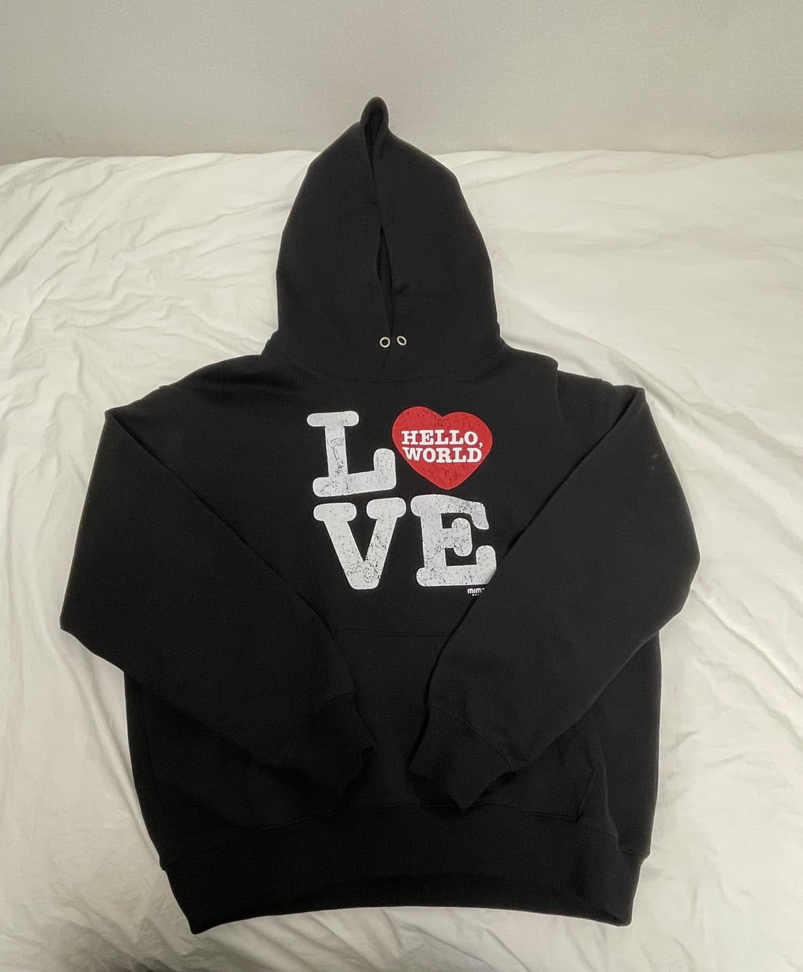 밈더워드로브 love 후드티  상품이미지1
