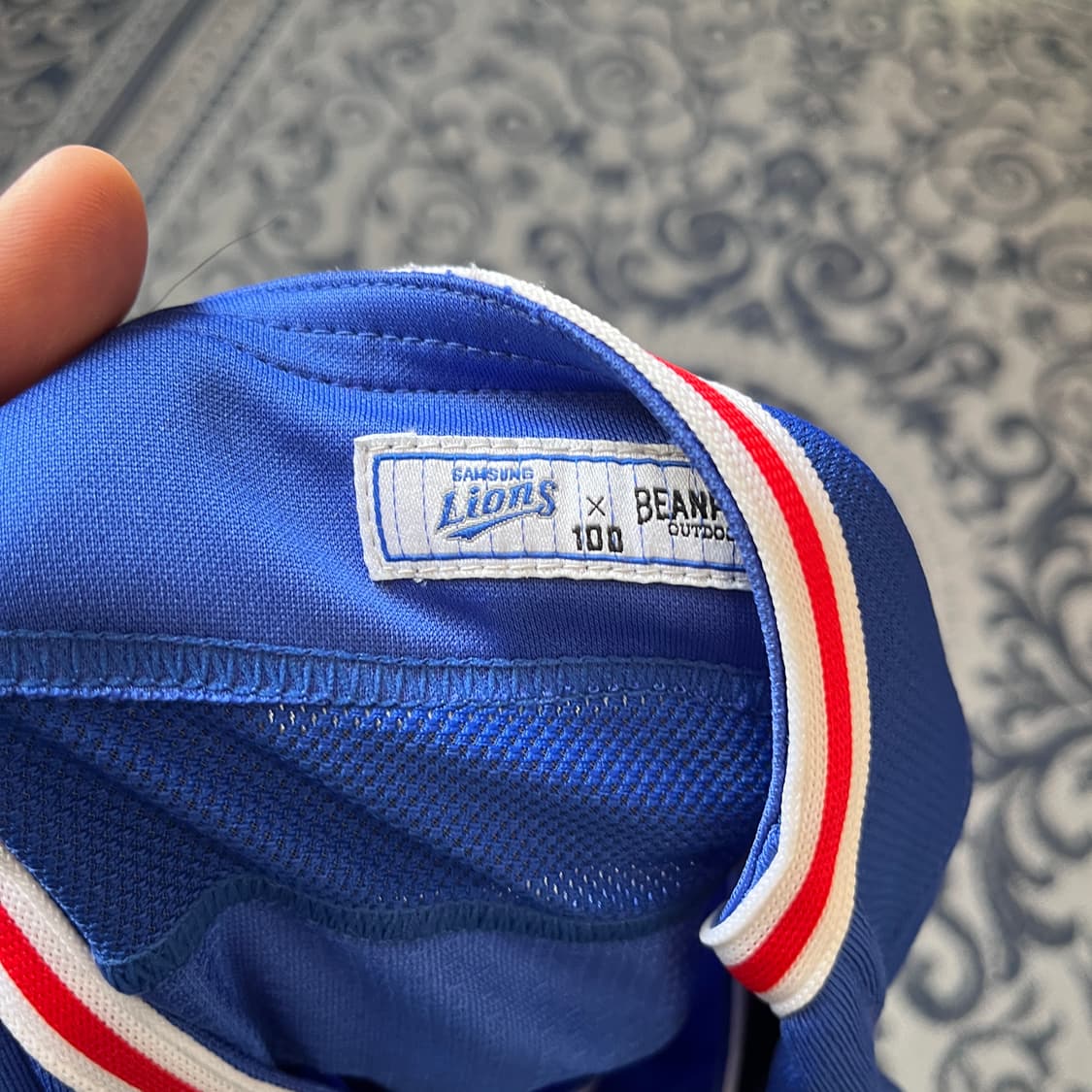 100 삼성라이온즈 차우찬 유니폼/W2598 상품이미지4