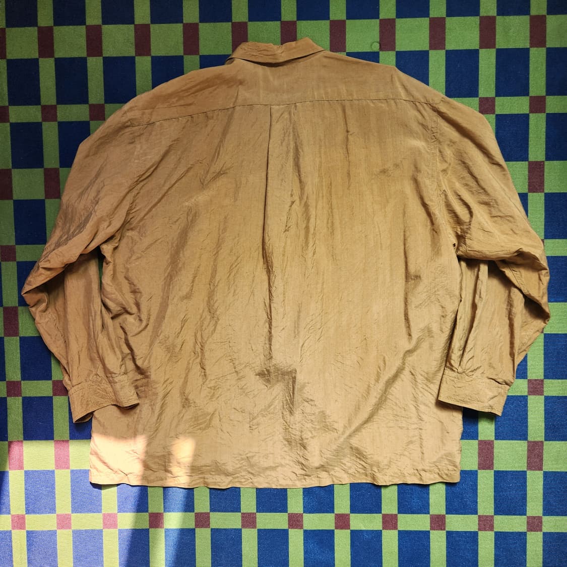 90s Desert+ 실크 캠프카라 셔츠 상품이미지5