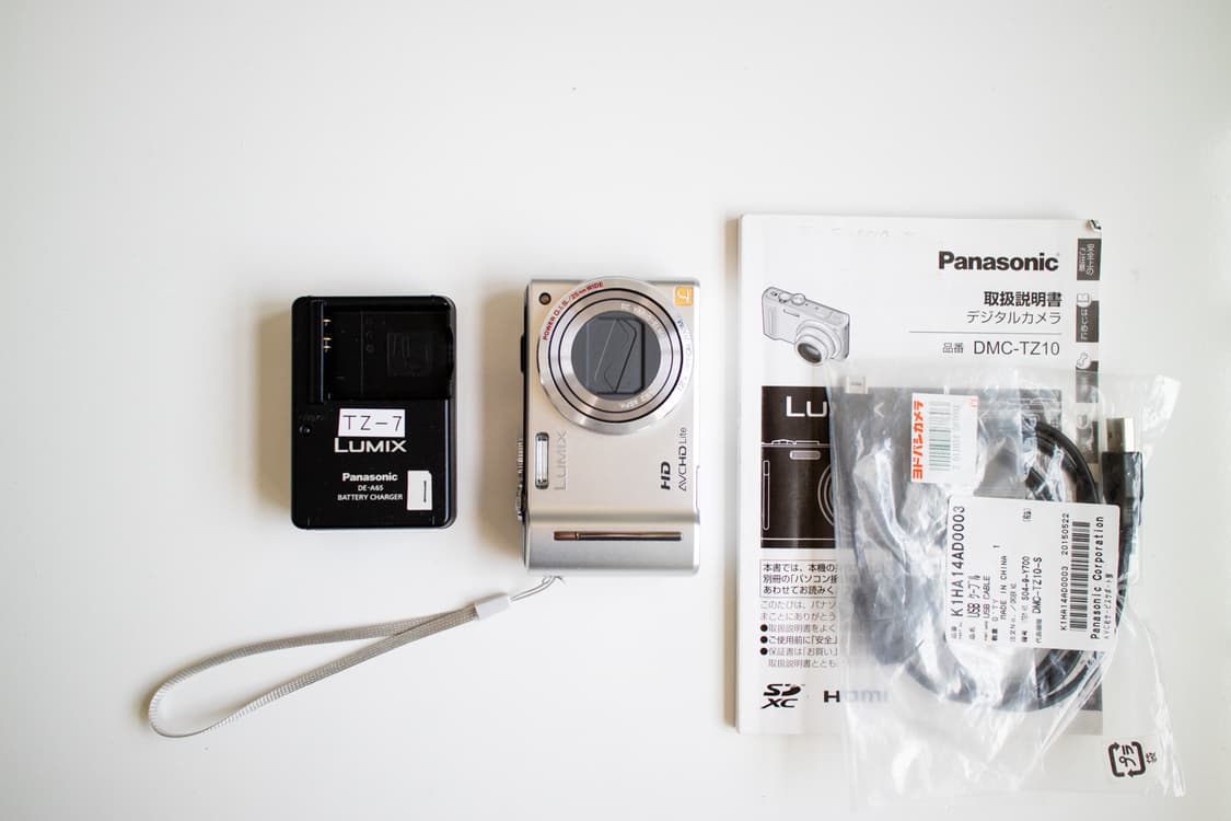 Panasonic DMC-TZ10 / 빈티지 디지털 카메라 상품이미지5