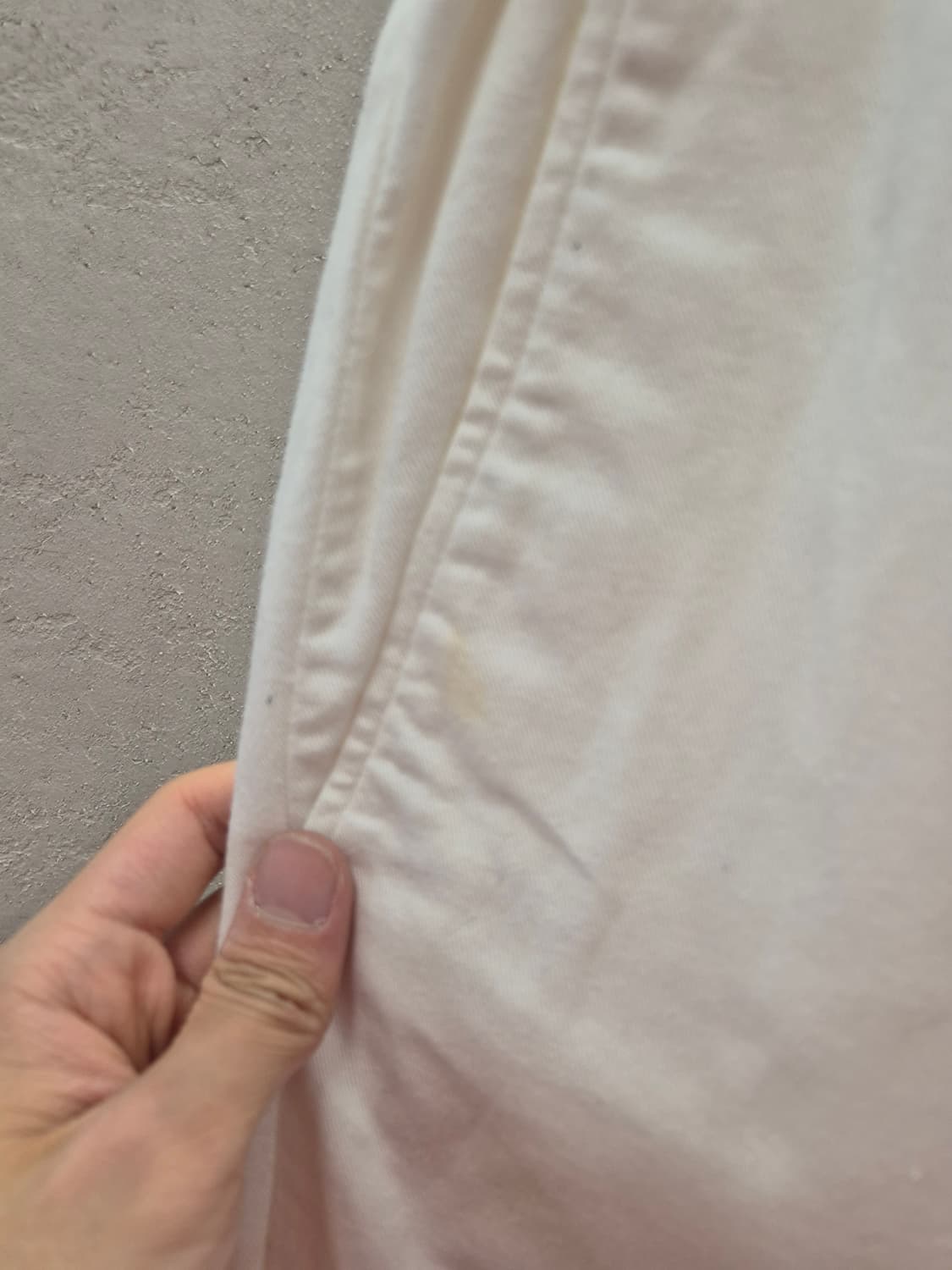 COS 흰색 면 트레이닝 바지  상품이미지5