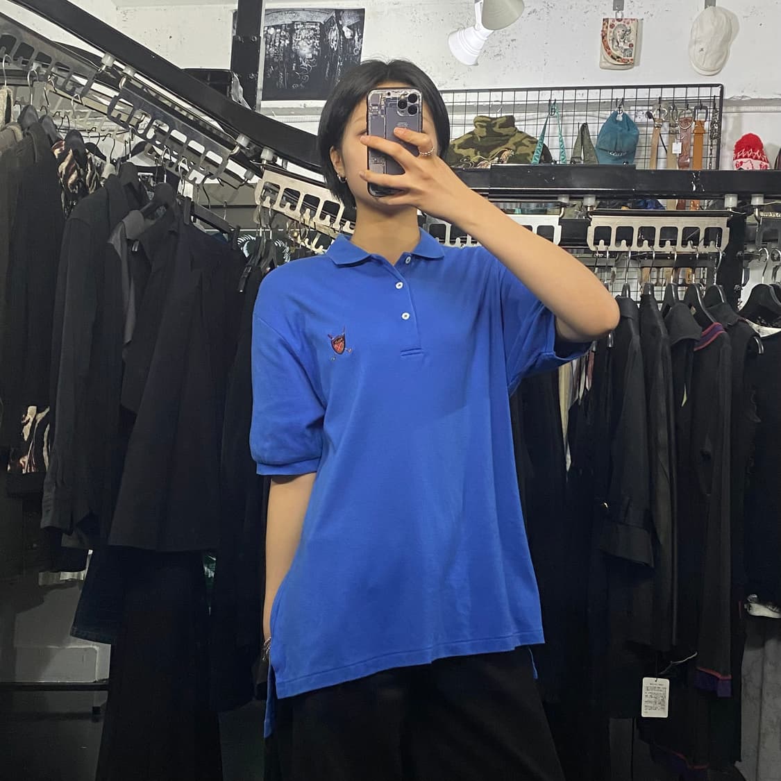 Polo 골프 로고 자수 디테일 반팔 티셔츠 상품이미지7