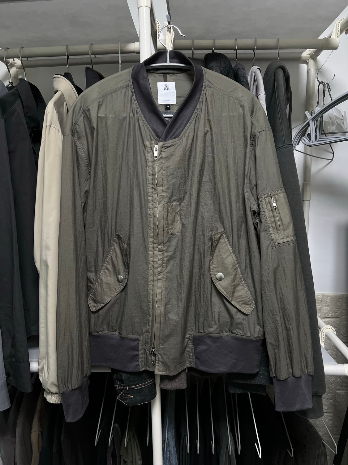 [3] 폴리테루 봄버 자켓 상품이미지1