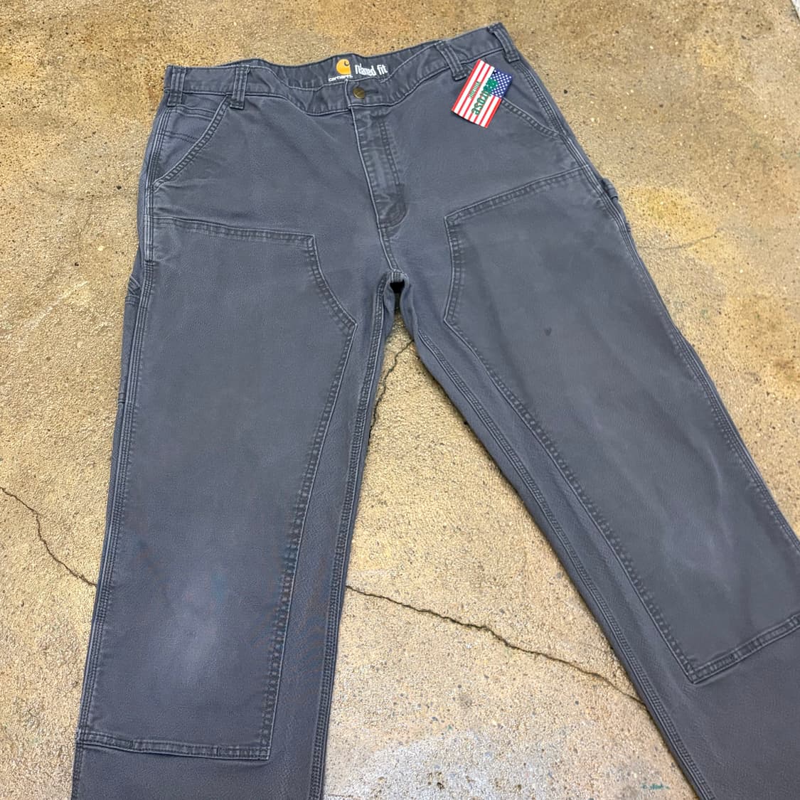 00s USA 빈티지 칼하트 더블니 워크팬츠 상품이미지3