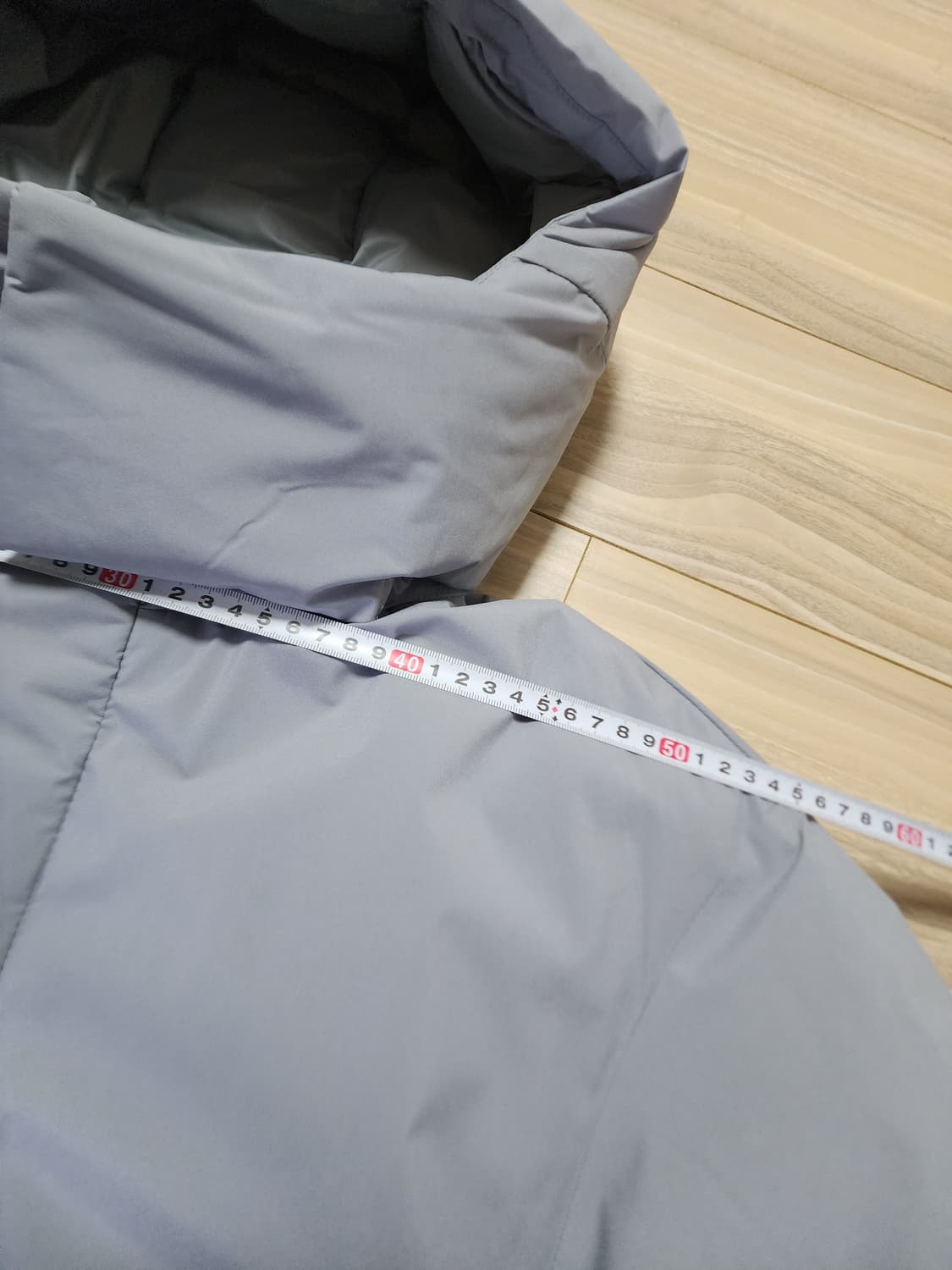 지오지아앤드지덕다운패딩점퍼100그레이 상품이미지6