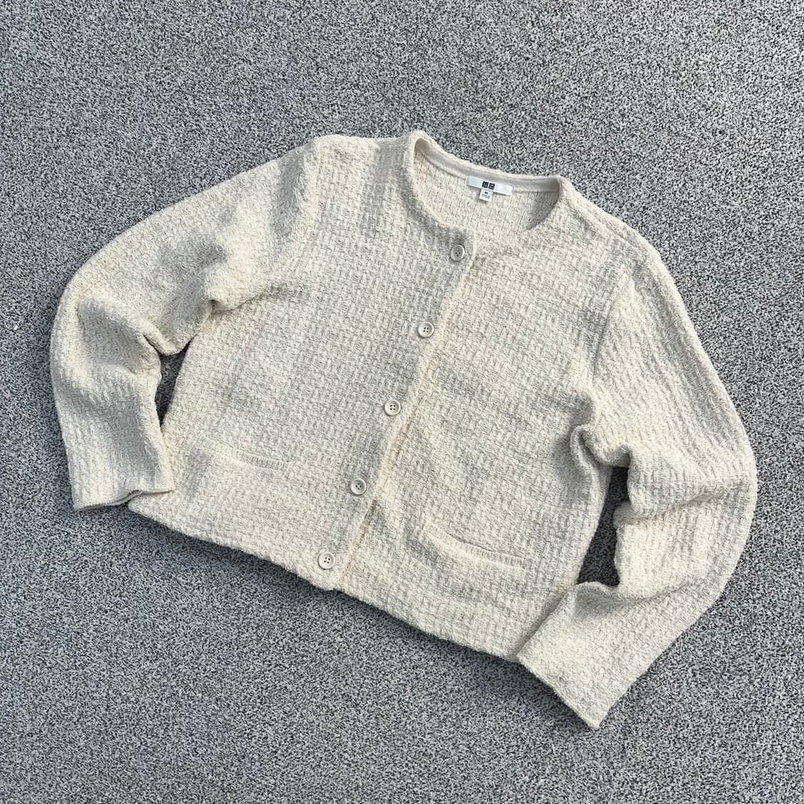 XL 유니클로 여성 트위드 자켓 0408M 상품이미지1