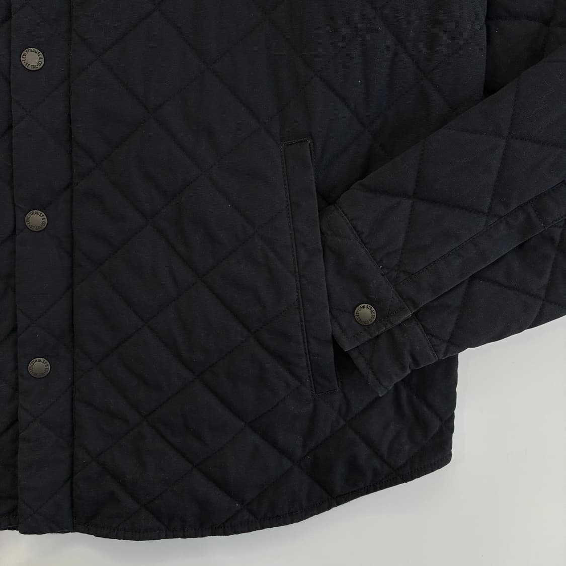 Levi's  리바이스 코튼 블랙 퀼팅 자켓   상품이미지4