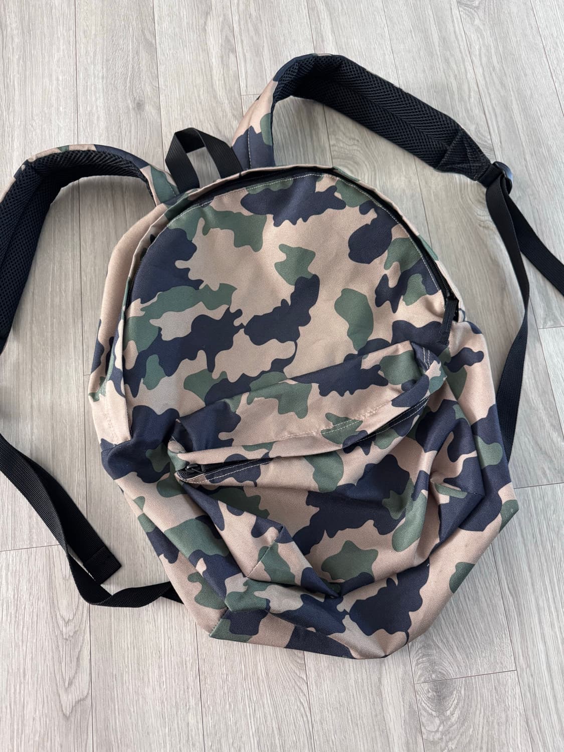 빈티지 밀리터리 카모 패턴 백팩 상품이미지9