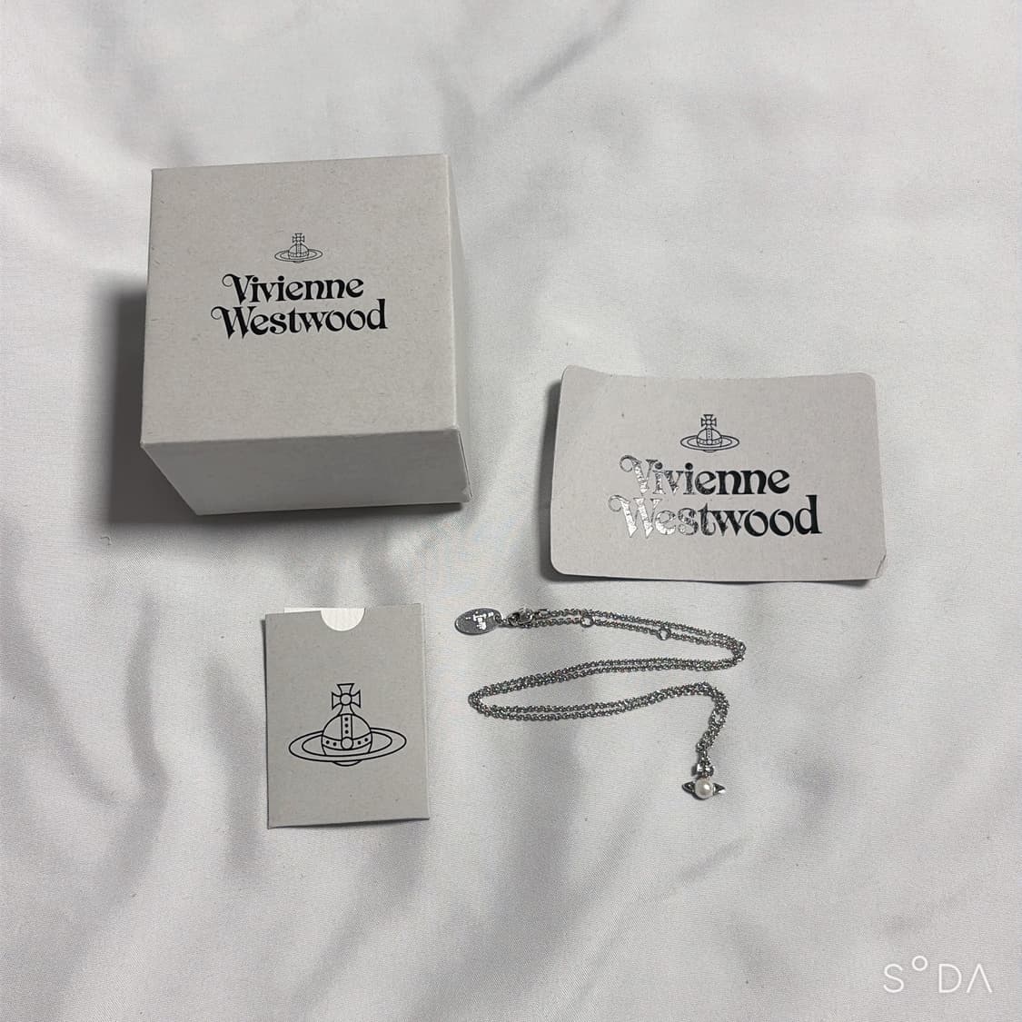 비비안 웨스트우드 발비나 펄 펜던트 목걸이 상품이미지7