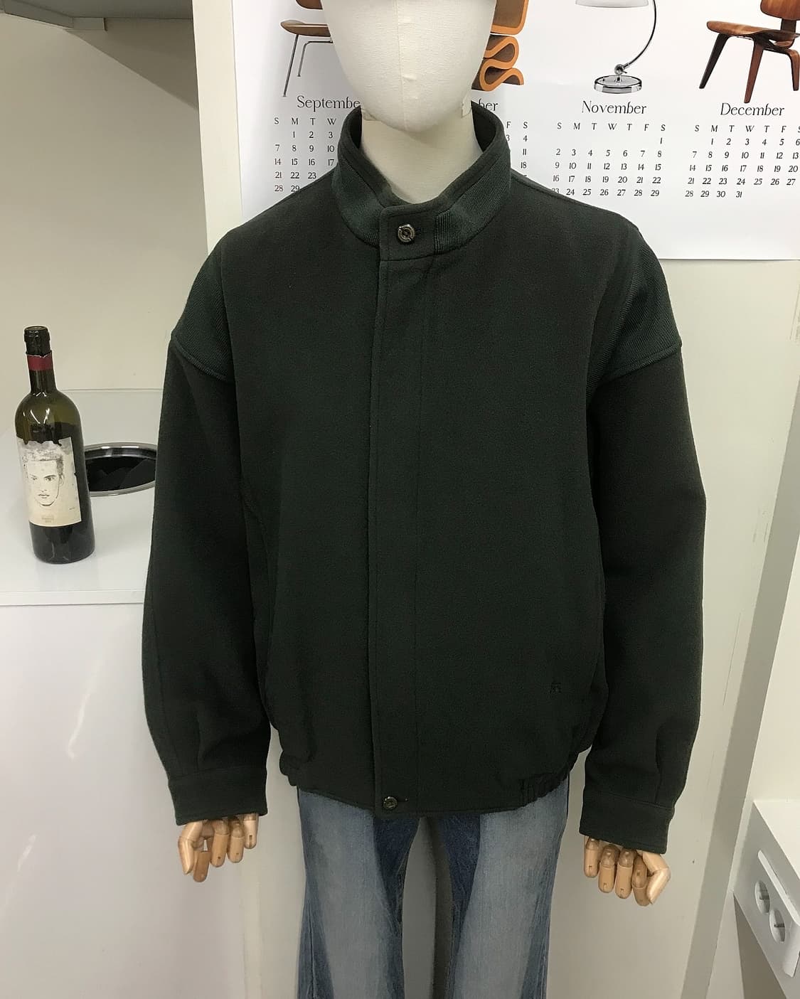 버버리 로고 울 헤링턴 자켓 상품이미지8